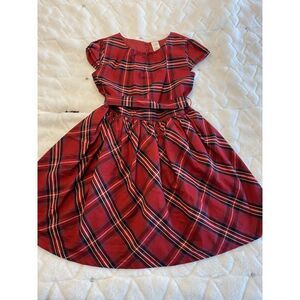 Carter's Red Plaid Holiday Dress